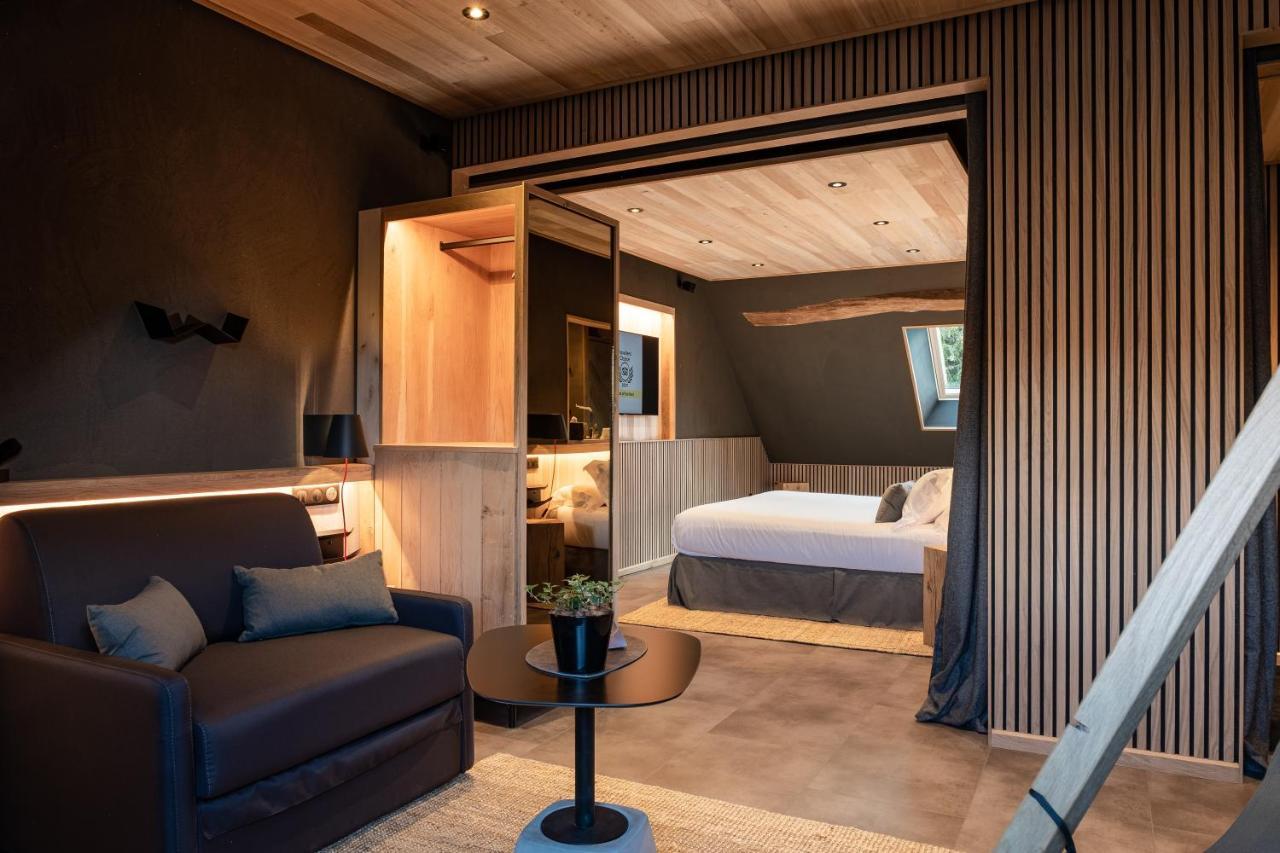 Le Studio Des Pres Verts Suite Design Avec Jacuzzi Privatif Jouey Ngoại thất bức ảnh