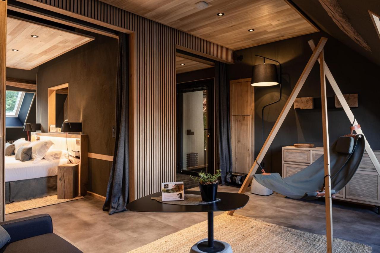 Le Studio Des Pres Verts Suite Design Avec Jacuzzi Privatif Jouey Ngoại thất bức ảnh